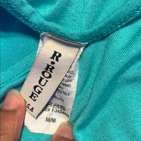 Baby blue tunic top - Picture 2 of 2